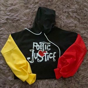 Poetic Justice hoodie dress